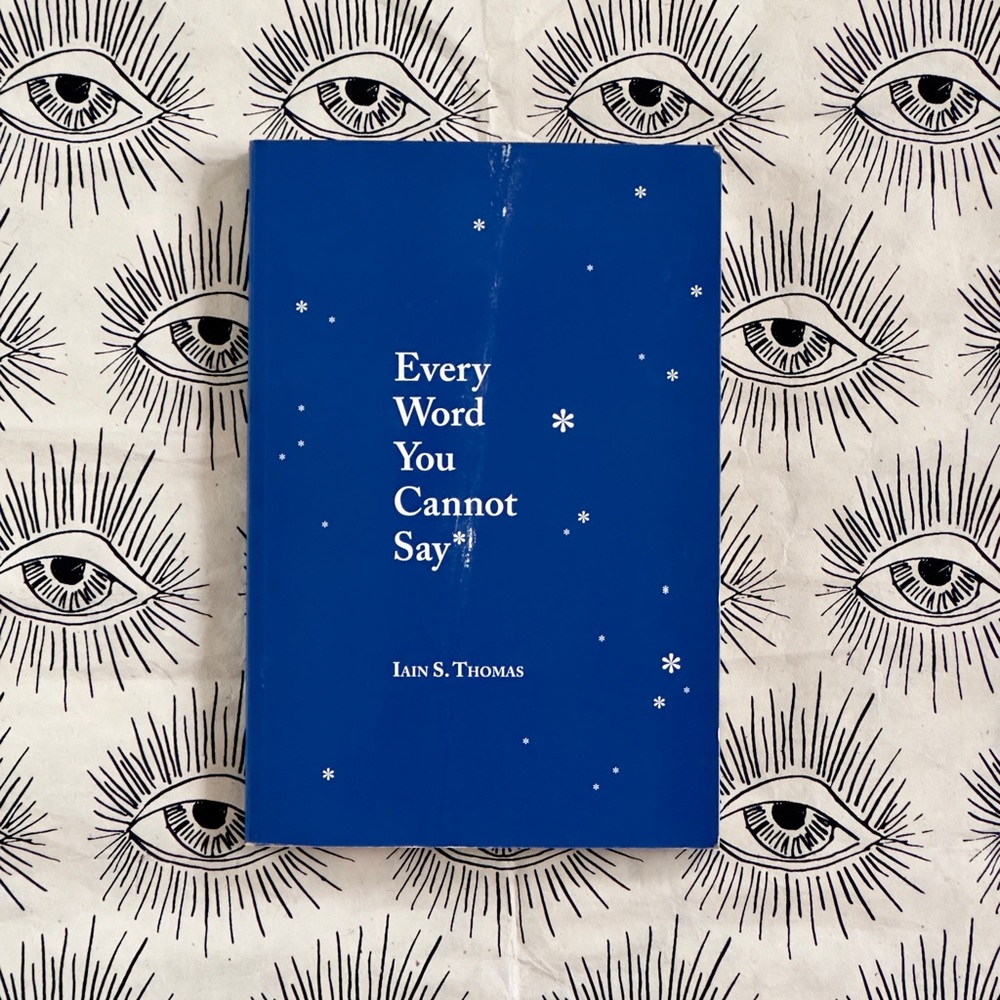 Poetry Book: Every Word You Cannot Say - Urban Outfitters